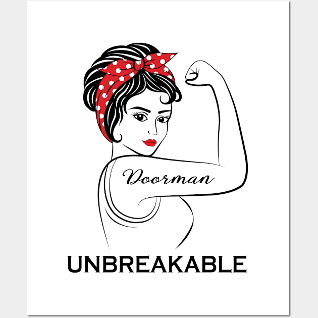 Doorman Unbreakable Wall Art by Marc